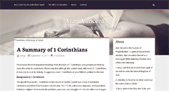 Desktop Screenshot of alan-vincent.com